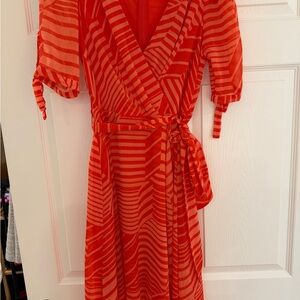 Tommy Hilfiger Patterned Midi Dress